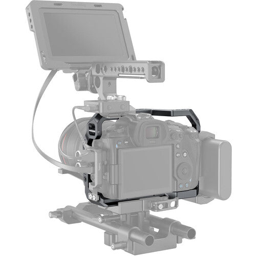 SmallRig Camera Cage for Canon EOS R5 & R6 - Professional Aluminum Alloy DSLR Cage with Full Access to Ports - Perfect for Vlogging, Filmmaking & Photography