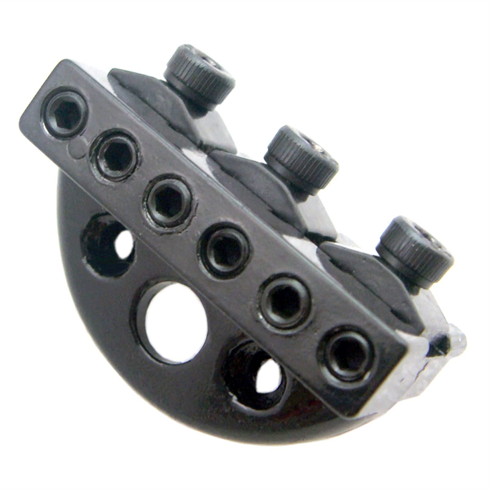 Electric Guitar Bridge System Set - Locking Nut & String Wrench Kit for Headless DIY Guitar Replacement | Perfect for Guitar Maintenance & Hardware Upgrades