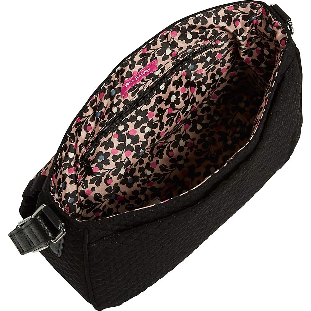 Vera Bradley Microfiber Shoulder Satchel Purse for Women - Lightweight Crossbody Bag with Adjustable Strap, Perfect for Travel, Work & Everyday Use