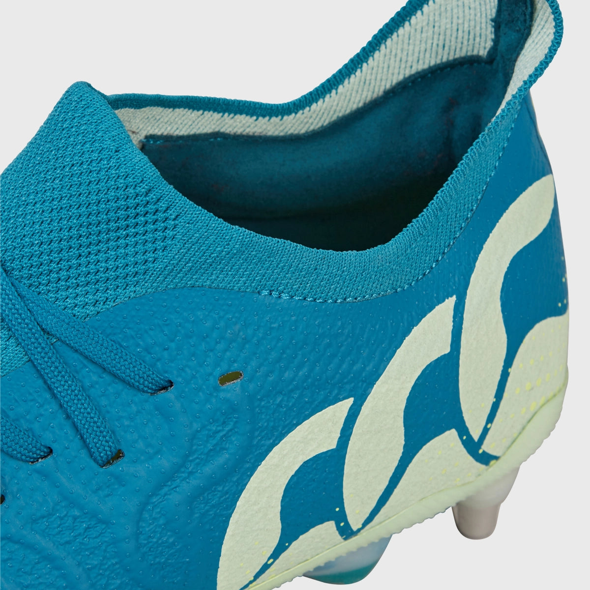 Canterbury Speed Infinite Elite SG Rugby Boots for Men - High-Performance Cleats in Lagoon Blue - Perfect for Wet & Soft Ground Matches