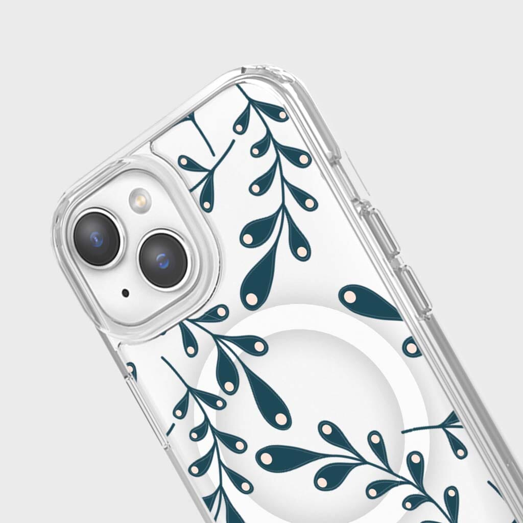 iPhone 14 Clear Case with Lullaby Design - Slim Protective Phone Cover for iPhone 14 - Perfect for Everyday Use, Travel & Gift Giving