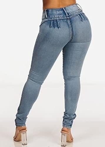 **Best Colombian Butt Lifting Jeans for Women – High Waisted Skinny Stretch Denim – Perfect for Clubbing, Date Nights & Everyday Wear**