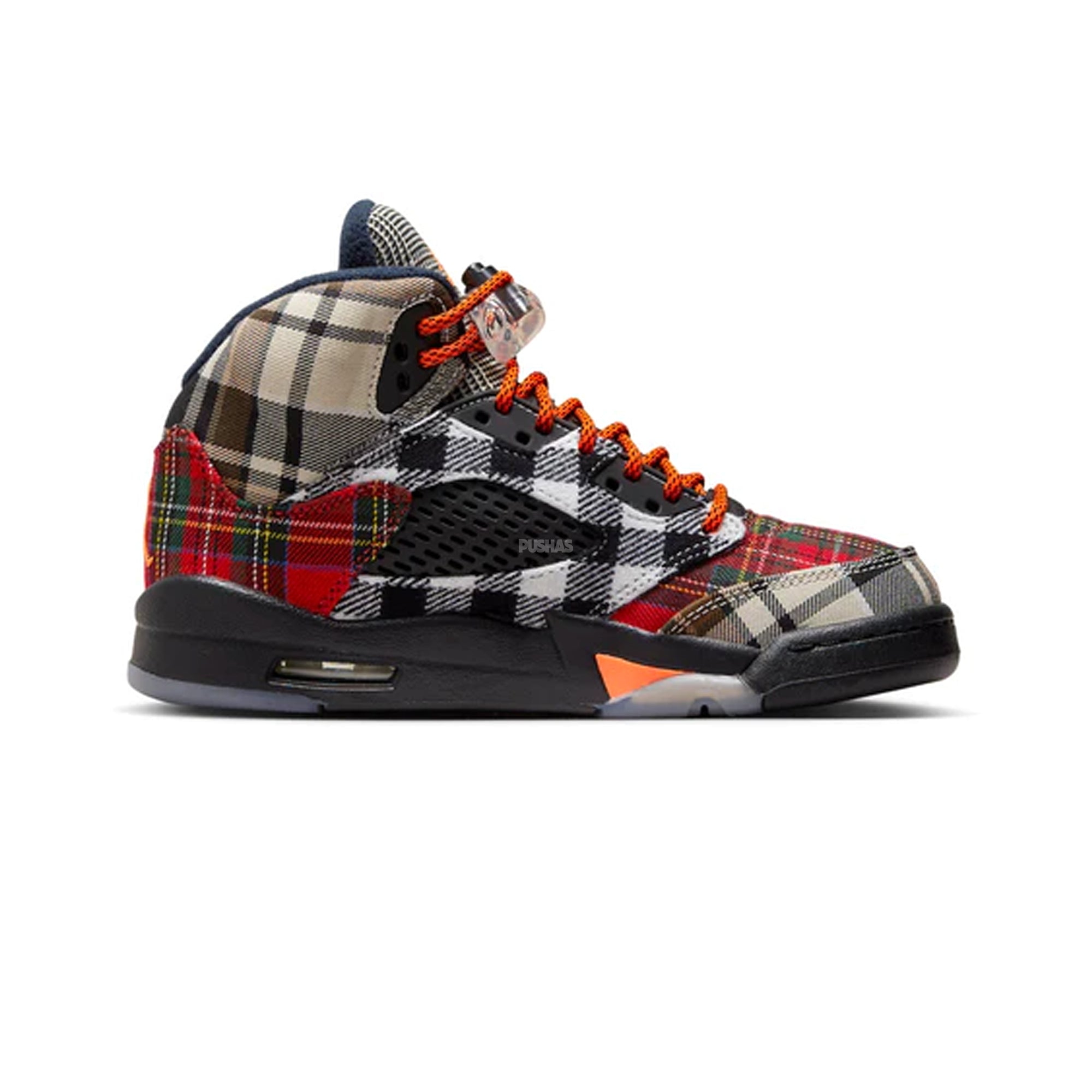Air Jordan 5 Retro 'Plaid' TD Sneakers (2023) - Men's Basketball Shoes for Streetwear & Casual Style - Perfect for Sports, Gym Workouts and Urban Fashion