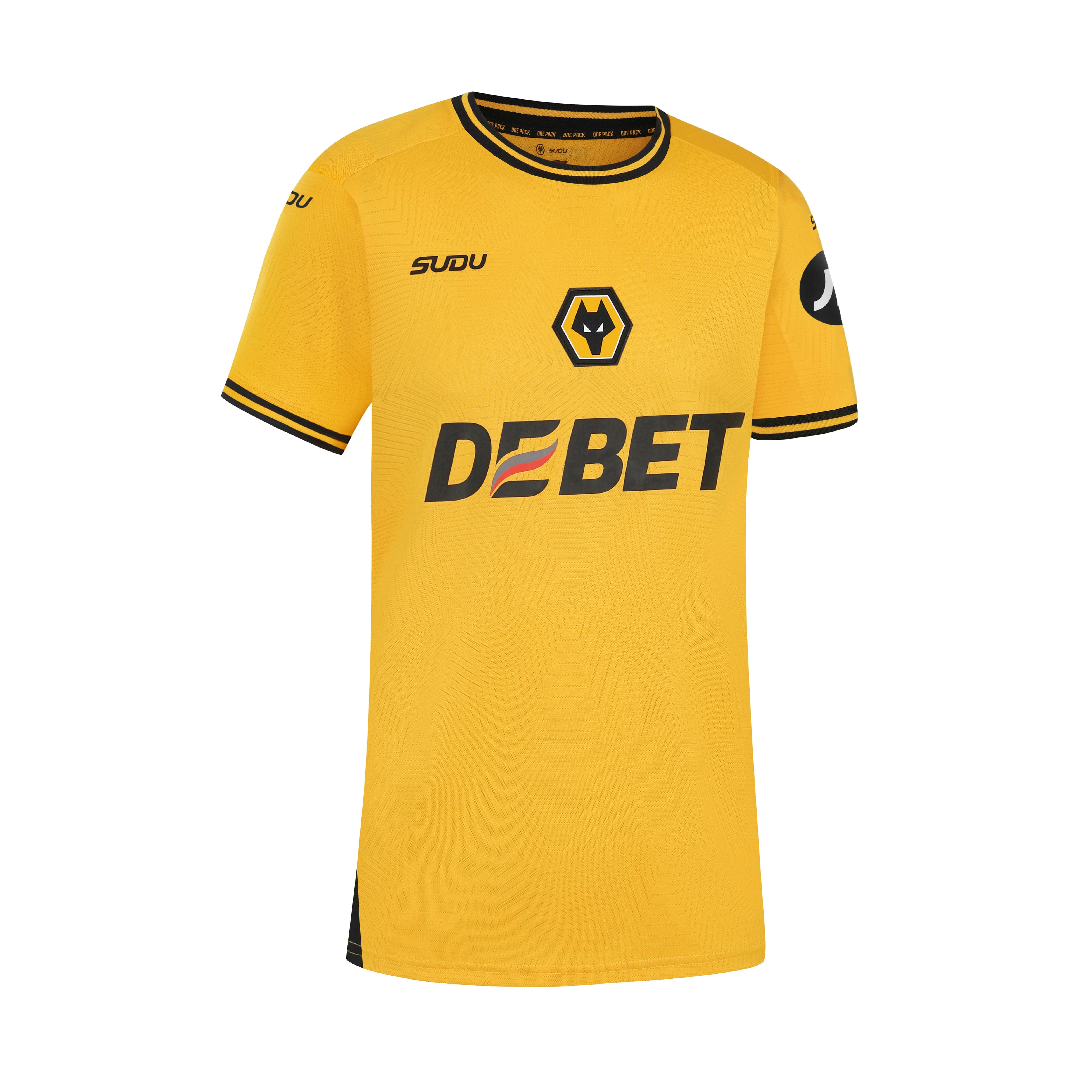 2024-2025 Wolves FC Home Jersey for Adults - Official Football Shirt for Men & Women - Perfect for Matchdays, Training & Fan Support