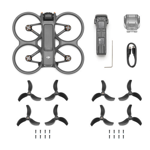DJI Avata 2 Fly More Combo with 3 Batteries - FPV Drone with 4K Camera, Long Flight Time & Smart Controller - Perfect for Aerial Photography, Travel Adventures & Outdoor Exploration