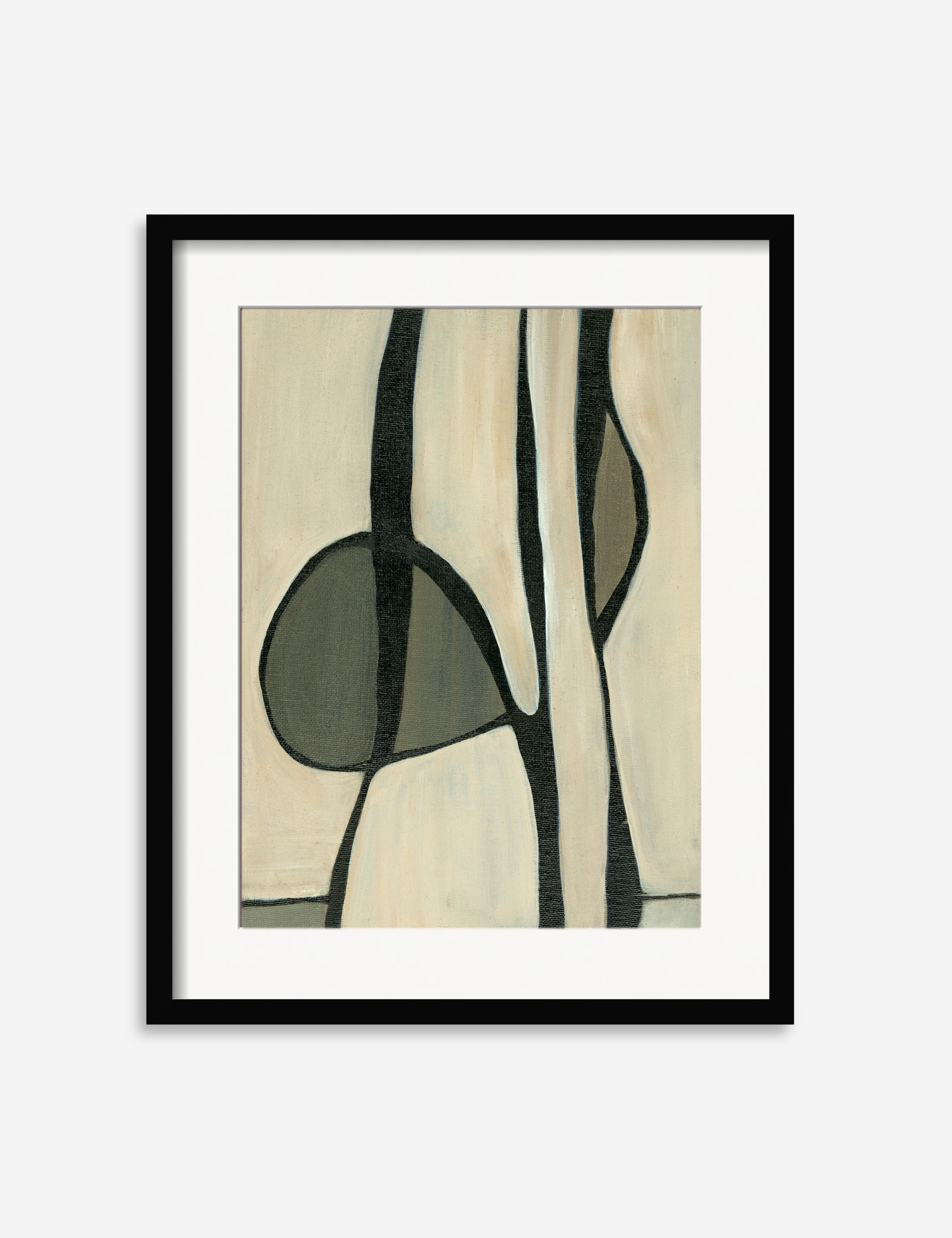 Botanical Zen Print by Karla Carranza - Nature Inspired Wall Art Decor for Home, Office & Meditation Spaces - Perfect for Living Room, Bedroom or Yoga Studio