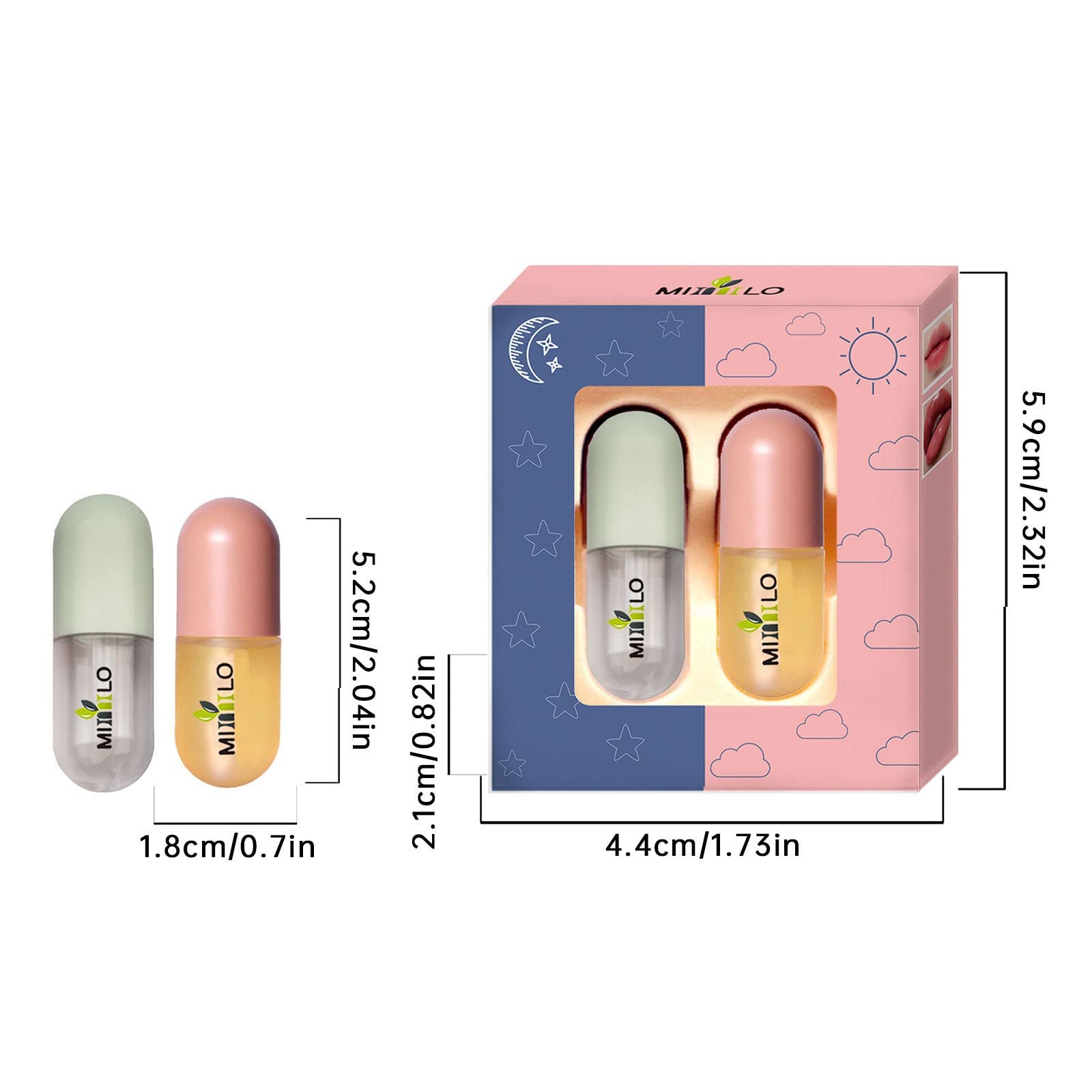 **Profusion Cosmetics Lip Plumper Set – Natural Lip Enhancer & Hydrating Lip Care Serum for Fuller Lips, Reduces Fine Lines, 11ml – Perfect for Daily Use & Nighttime Lip Treatment**