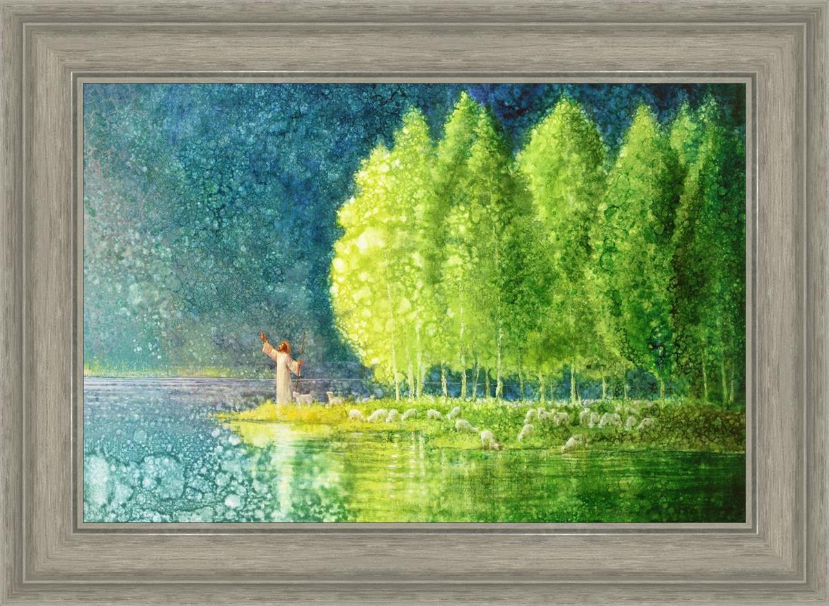 Beside Still Waters - Premium Home Decor & Wall Art for Living Room, Bedroom, Office | Perfect for Relaxation & Meditation Spaces