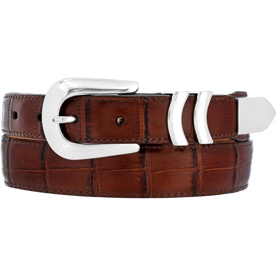 Catera Taper Belt for Men - Slim Adjustable Leather Dress Belt - Perfect for Business, Office & Formal Occasions