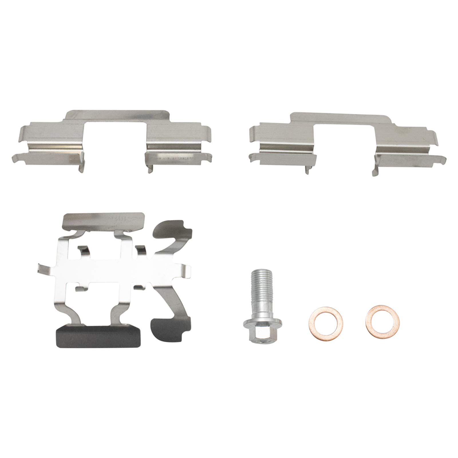 Premium TRQ Rear Brake Pad & Rotor Kit - Semi-Metallic Vented Brake Pads with G-Coating - Compatible with 2007 Chevrolet Silverado 1500 & GMC Sierra 1500 - Durable Braking Performance for Highway Driving & Heavy Loads