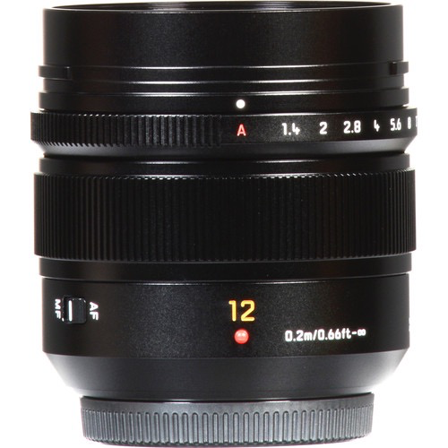Panasonic Leica DG Summilux 12mm f/1.4 ASPH. Lens - Ultra Wide Aperture Prime Lens for Micro Four Thirds Cameras | Perfect for Low Light Photography, Landscapes & Street Shooting