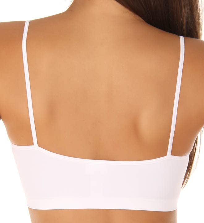 Hanro Women's Touch Feeling Crop Top Bra - Soft Wireless Comfort for Everyday Wear | Perfect for Yoga, Lounge & Layering