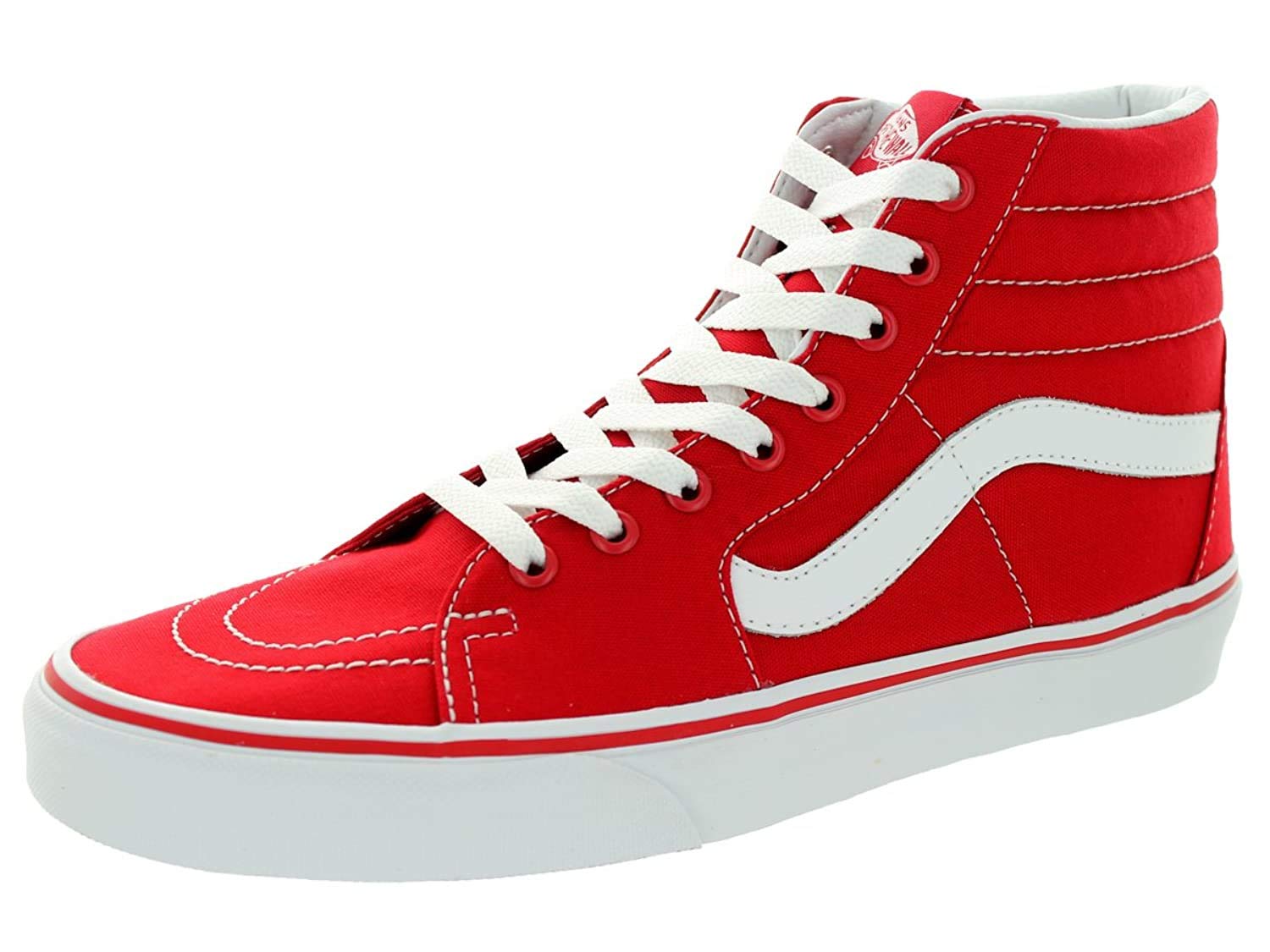 Vans Men's Canvas Sk8-Hi Sneakers - Classic High-Top Skate Shoes for Streetwear & Casual Style | Perfect for Skateboarding, Urban Fashion & Everyday Wear