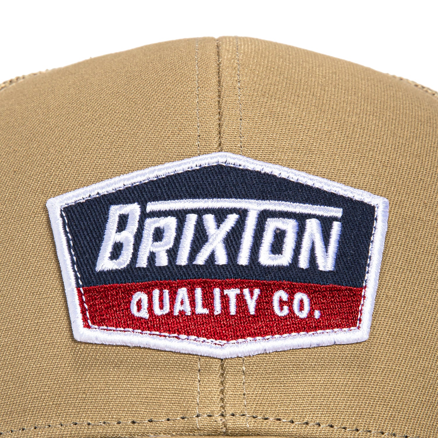 Brixton Regal Mesh Snapback Trucker Hat for Men & Women - Breathable Khaki Baseball Cap for Outdoor, Sports & Casual Wear
