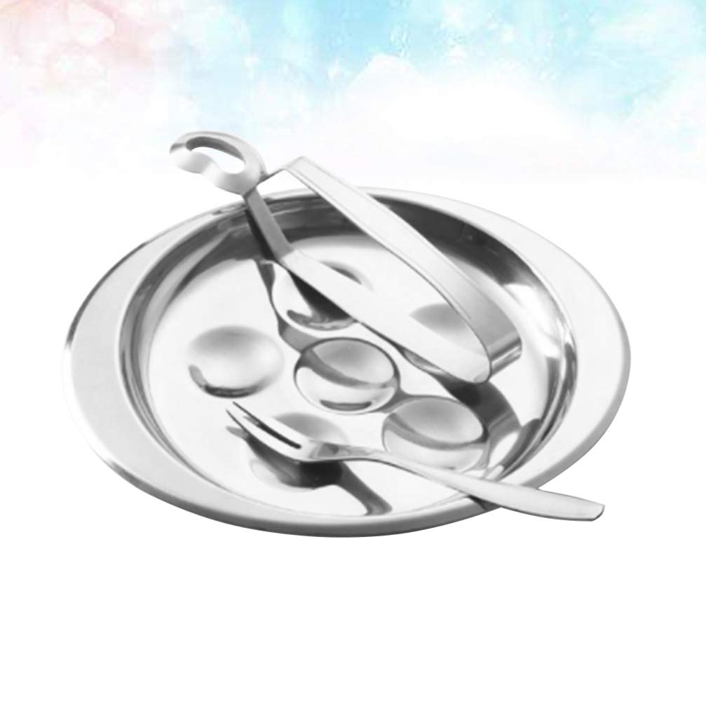 Cabilock 6-Piece Snail Dish Set - Escargot Plates & Baking Dishes for French Cuisine | Durable Ceramic Snail Tableware for Restaurants, Dinner Parties & Home Cooking
