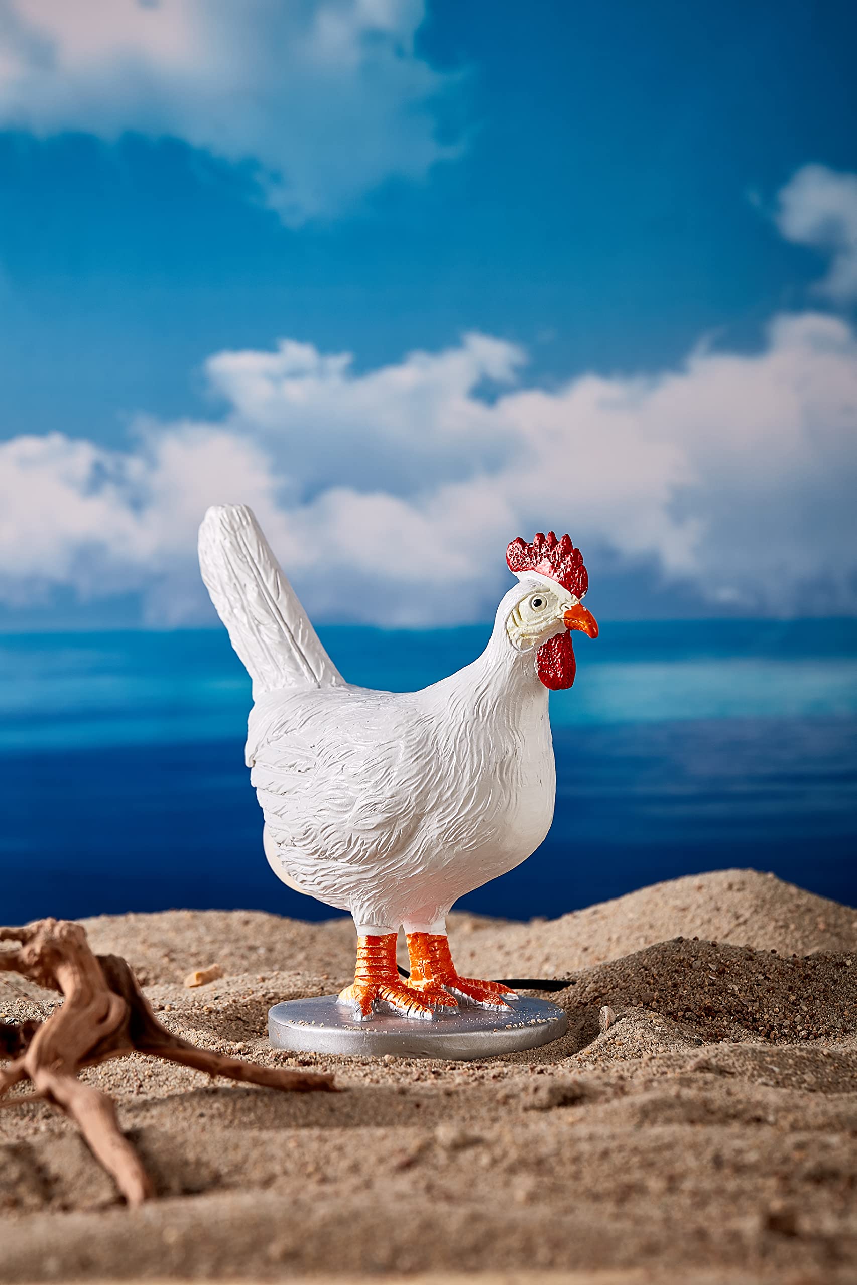 3D Chicken Egg Table Lamp - Lifelike LED Egg Night Light with USB, Resin Decorative Lamp for Bedroom, Nursery, or Farmhouse Decor - Perfect Gift for Poultry Lovers