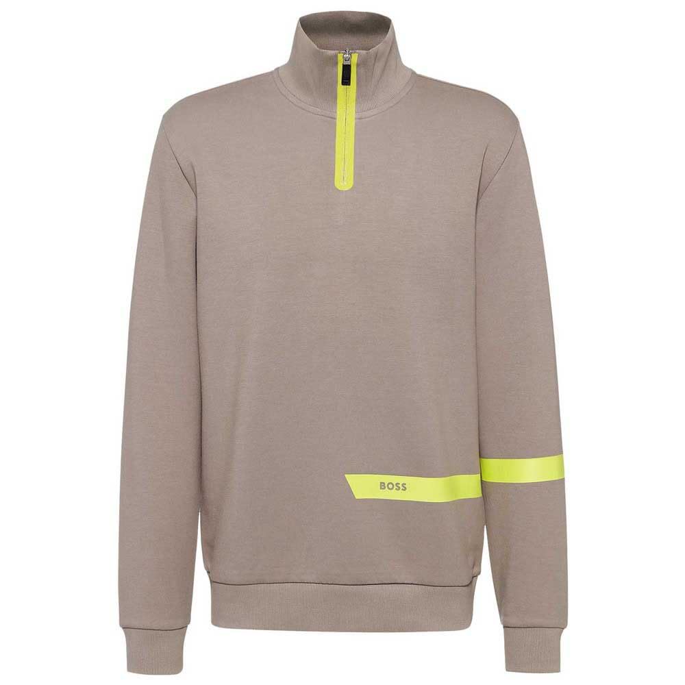 BOSS Men's Premium Cotton Sweatshirt - Comfortable Casual Pullover for Everyday Wear, Gym, and Outdoor Activities