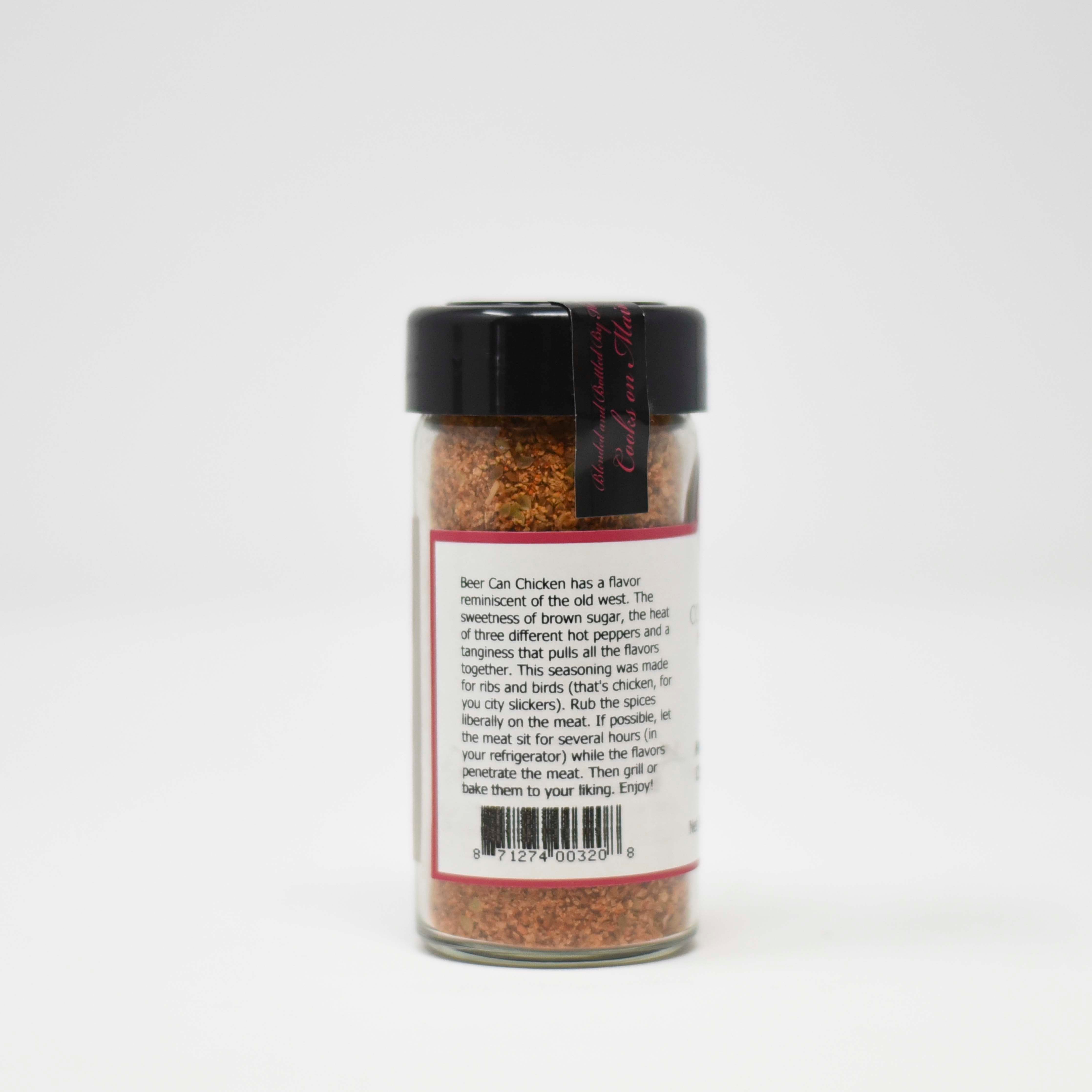 Best Beer Can Chicken Seasoning Rub - Premium BBQ Spice Blend for Grilling & Roasting - Perfect for Backyard BBQs, Tailgating & Outdoor Cooking