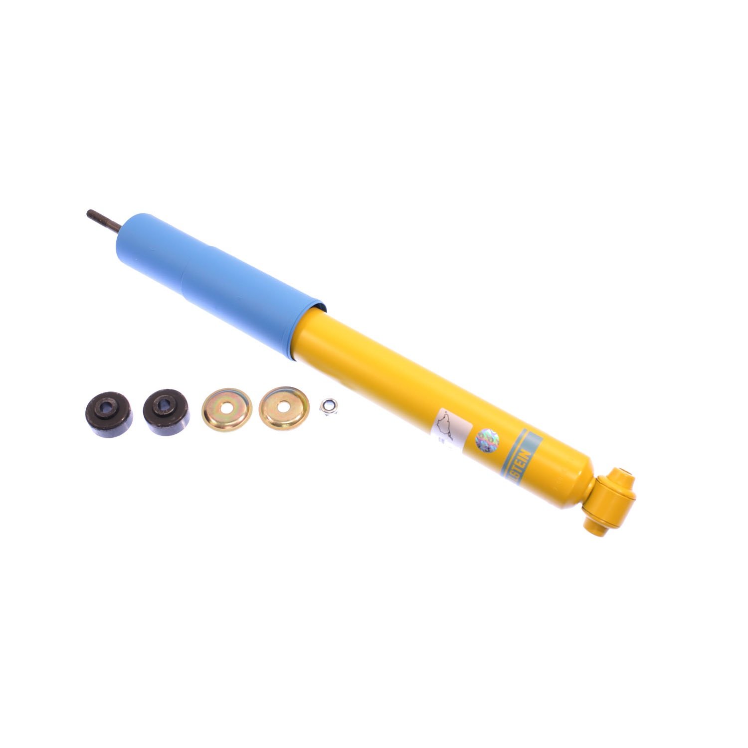 Bilstein B6 46mm Monotube Shock Absorber for 2005-2012 Ford Mustang Rear Suspension - High Performance Upgrade (Part# 24-122245) | Perfect for Street Racing, Daily Driving & Smooth Ride Comfort