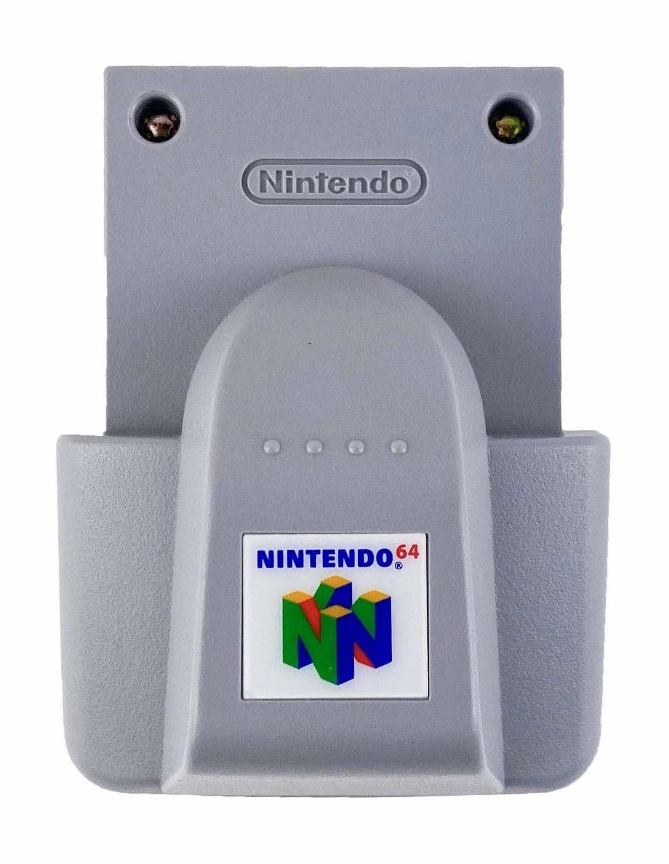 Original Nintendo 64 Rumble Pak - Official N64 Controller Vibration Accessory for Enhanced Gaming Experience | Perfect for Mario Kart 64, Star Fox 64 & More Classic N64 Games