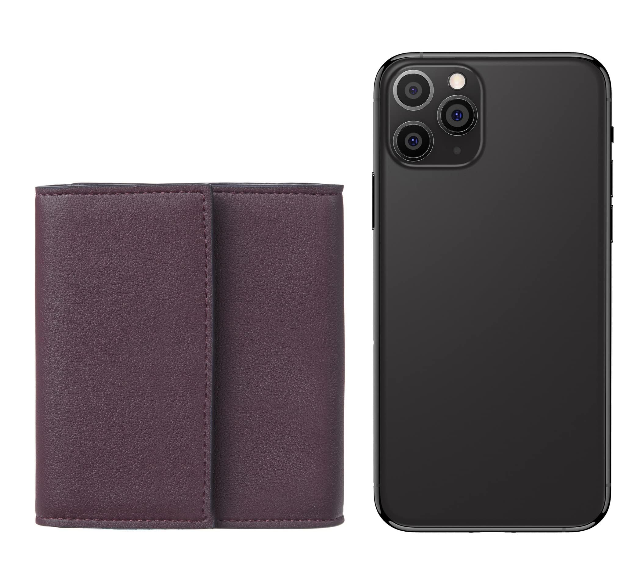 Travelambo RFID Blocking Slim Wallet for Women - Compact Trifold Credit Card Holder with Coin Pouch | Perfect for Everyday Carry, Travel & Minimalist Lifestyle