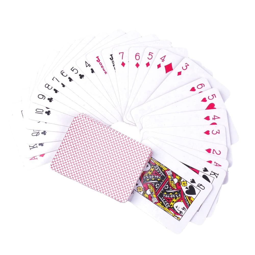5 Decks Mini Playing Cards - Travel Size Poker Cards for Kids & Adults (2