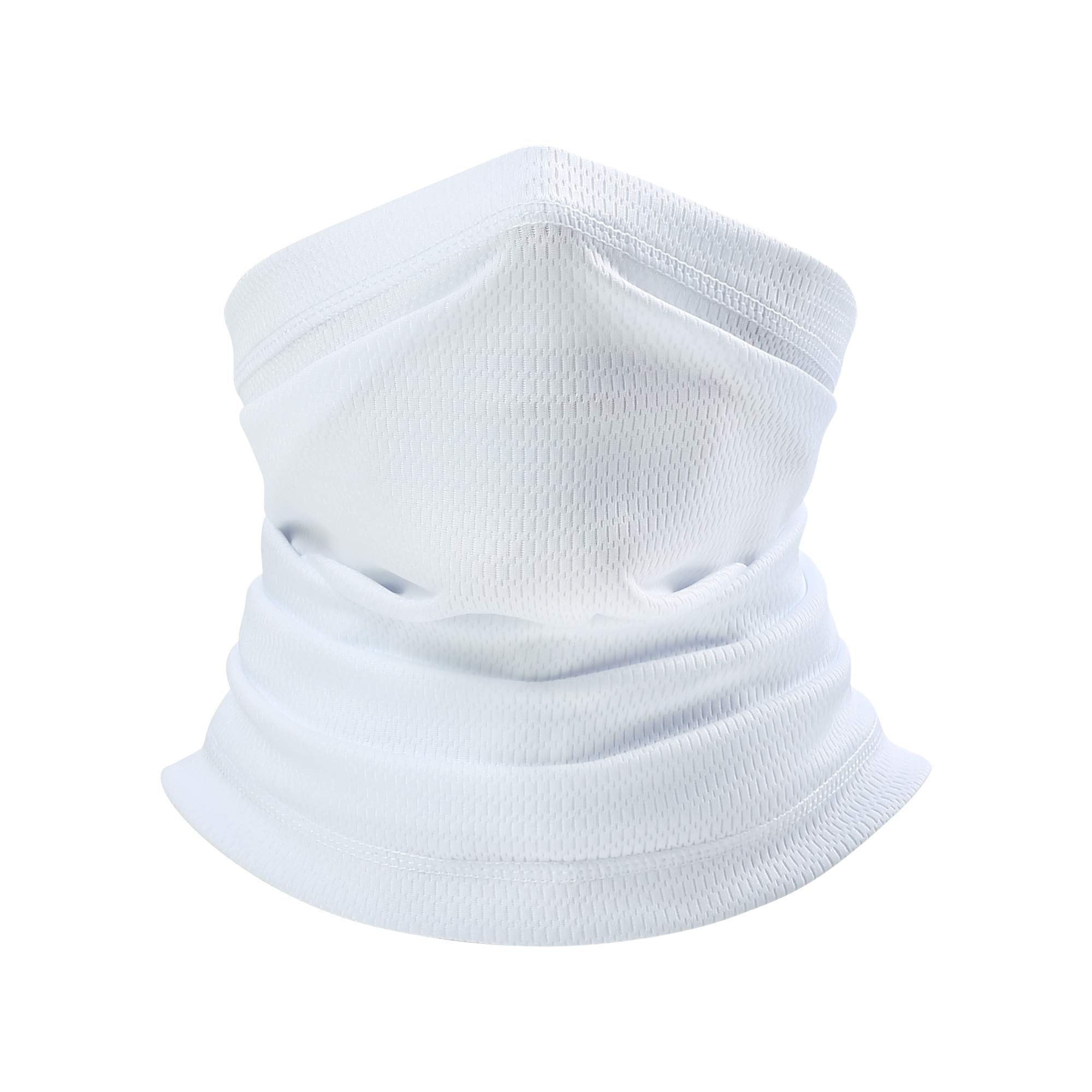 UHEREBUY Neck Gaiter Face Scarf - UPF 50+ Sun Protection, Moisture Wicking & Breathable for Running, Hiking, Cycling - Multi-Purpose Outdoor Sports Mask & Neck Warmer (Black) - Perfect for Sun Protection, Cold Weather & Dust Protection