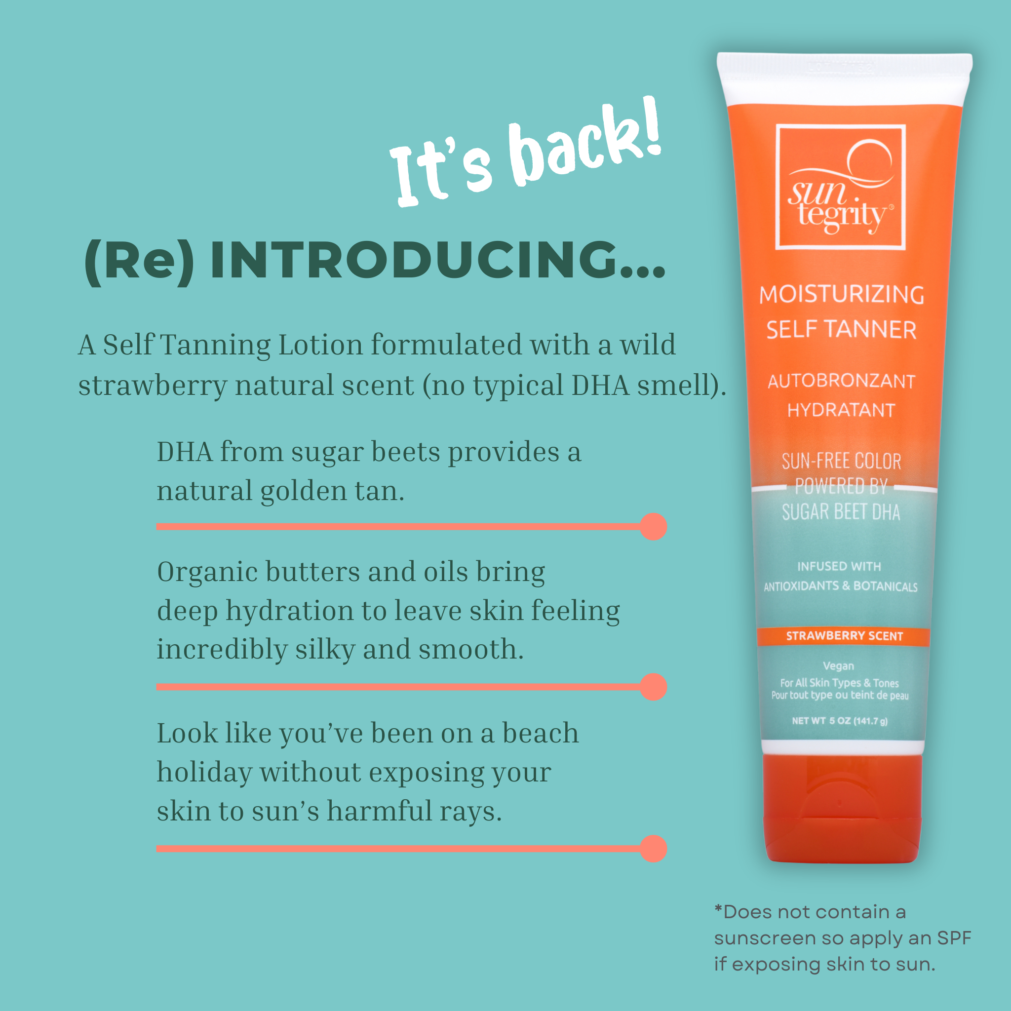Best Self Tanner for Moisturizing & Hydrating Skin - Natural Sunless Tanning Lotion for Face & Body - Perfect for Summer, Vacations & Healthy Glow