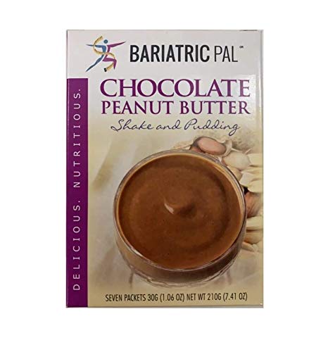 BariatricPal High Protein Shake & Pudding Mix - Chocolate Peanut Butter Flavor, 1-Pack | Meal Replacement for Weight Loss Surgery Patients | Perfect for Post-Op Recovery & Healthy Snacking