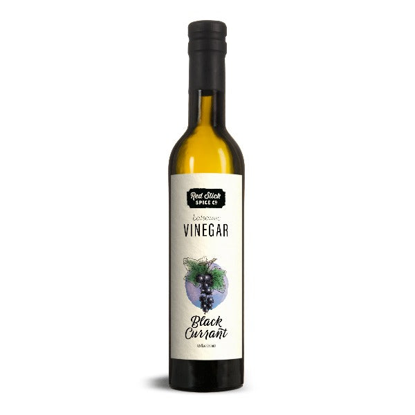 Premium Black Currant Dark Balsamic Vinegar - Aged Italian Glaze for Salads, Cheese & Gourmet Cooking - Perfect for Dressings, Marinades & Dipping Sauces