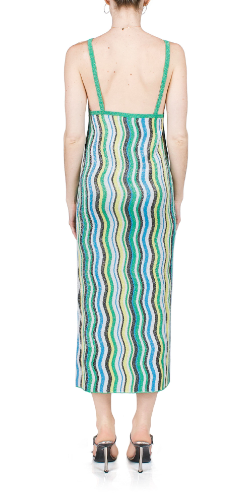 Comet Dress Candy Swirl - Women's Elegant Flowy Party Dress for Special Occasions, Weddings & Evening Events