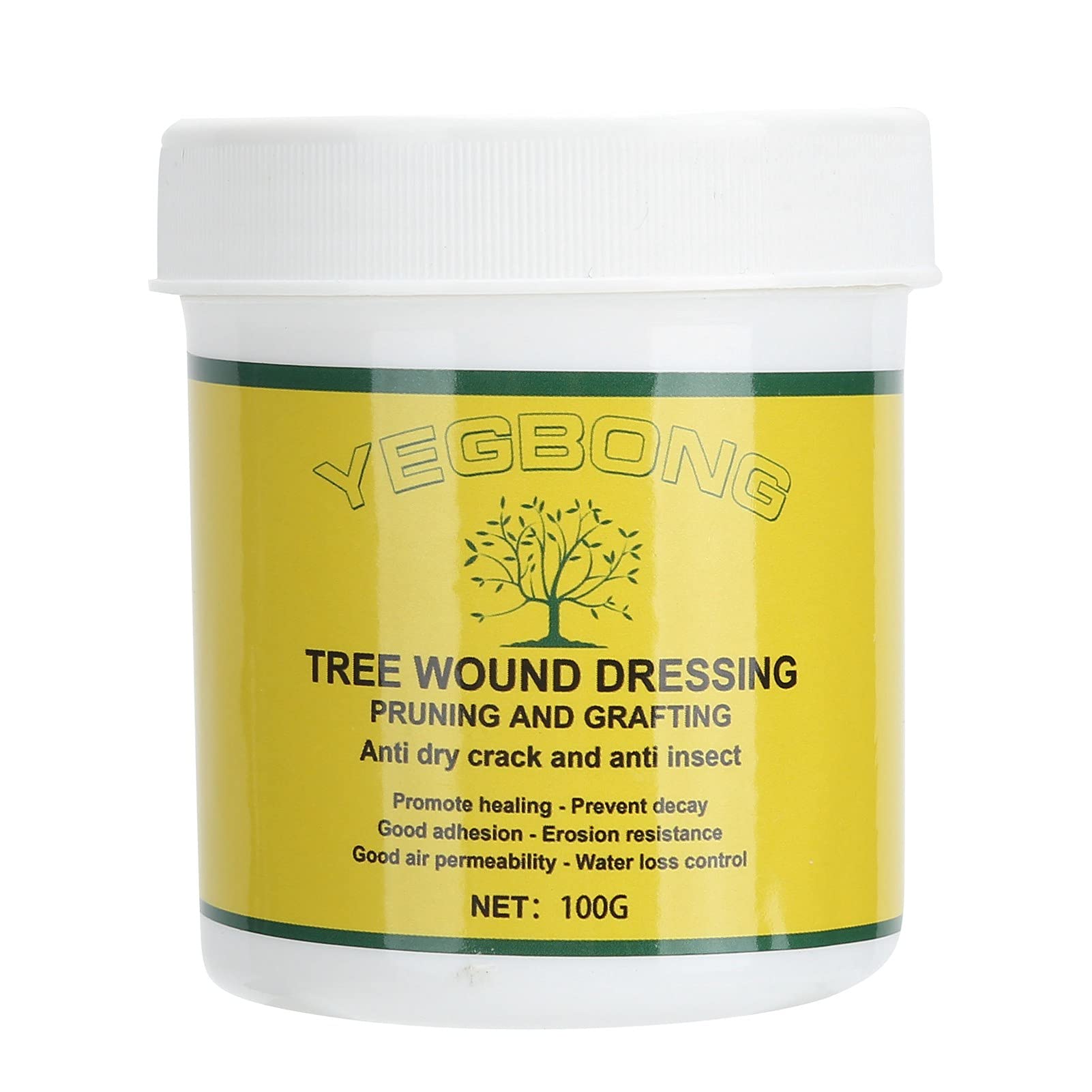 Tree Wound Healing Agent & Sealer - Easy-to-Use Grafting Compound for Rose Bushes, Shrubs & Fruit Trees | Protects & Repairs Damaged Bark | Ideal for Pruning, Grafting & Storm Damage Repair