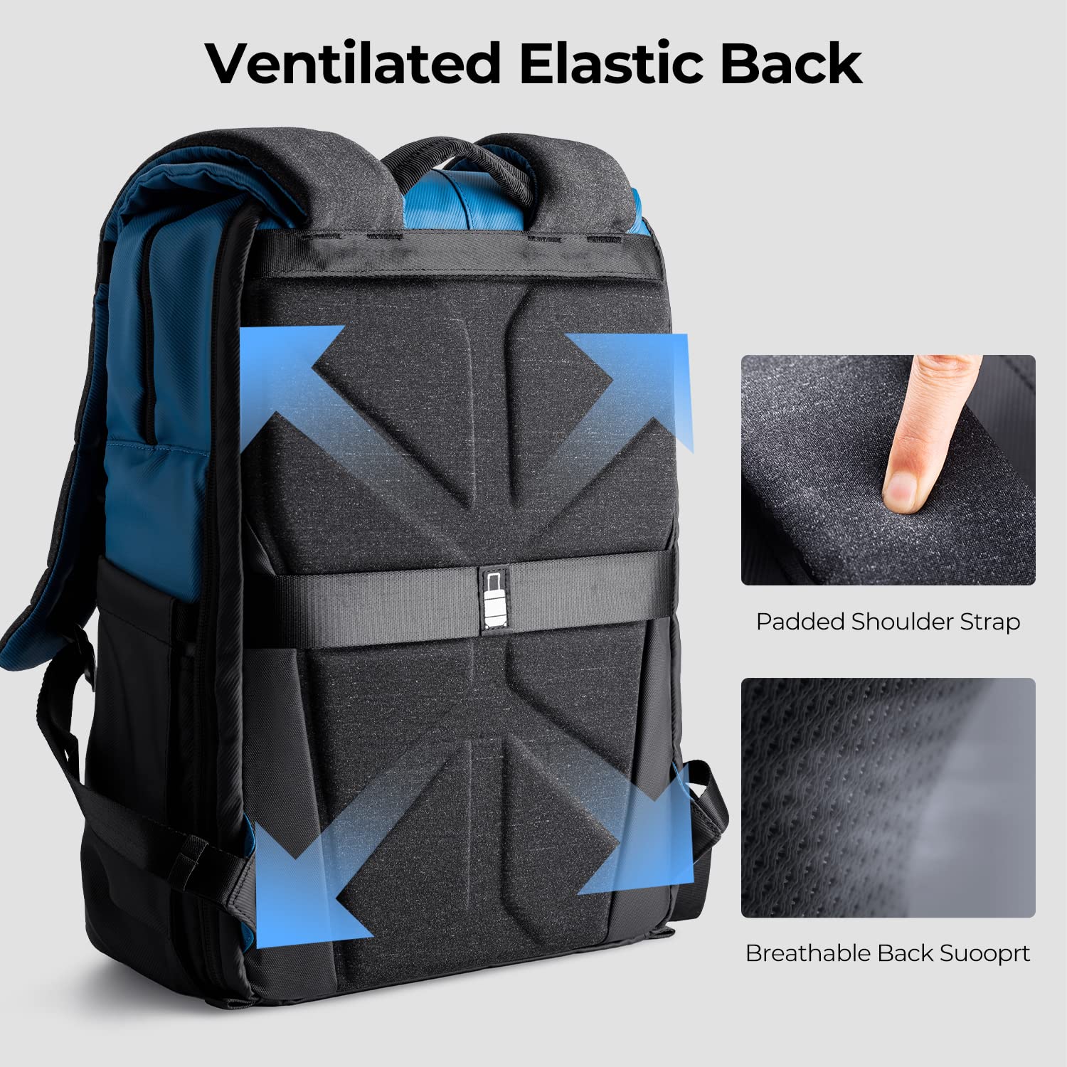 K&F Concept Professional Camera Backpack 20L - Waterproof DSLR/SLR/Mirrorless Camera Bag with Rain Cover, Large Capacity Photography Backpack Fits 15-15.6 Inch Laptop - Compatible with Canon, Nikon, Sony & DJI Mavic Drone Gear - Perfect for Travel, Hiking & Outdoor Photography