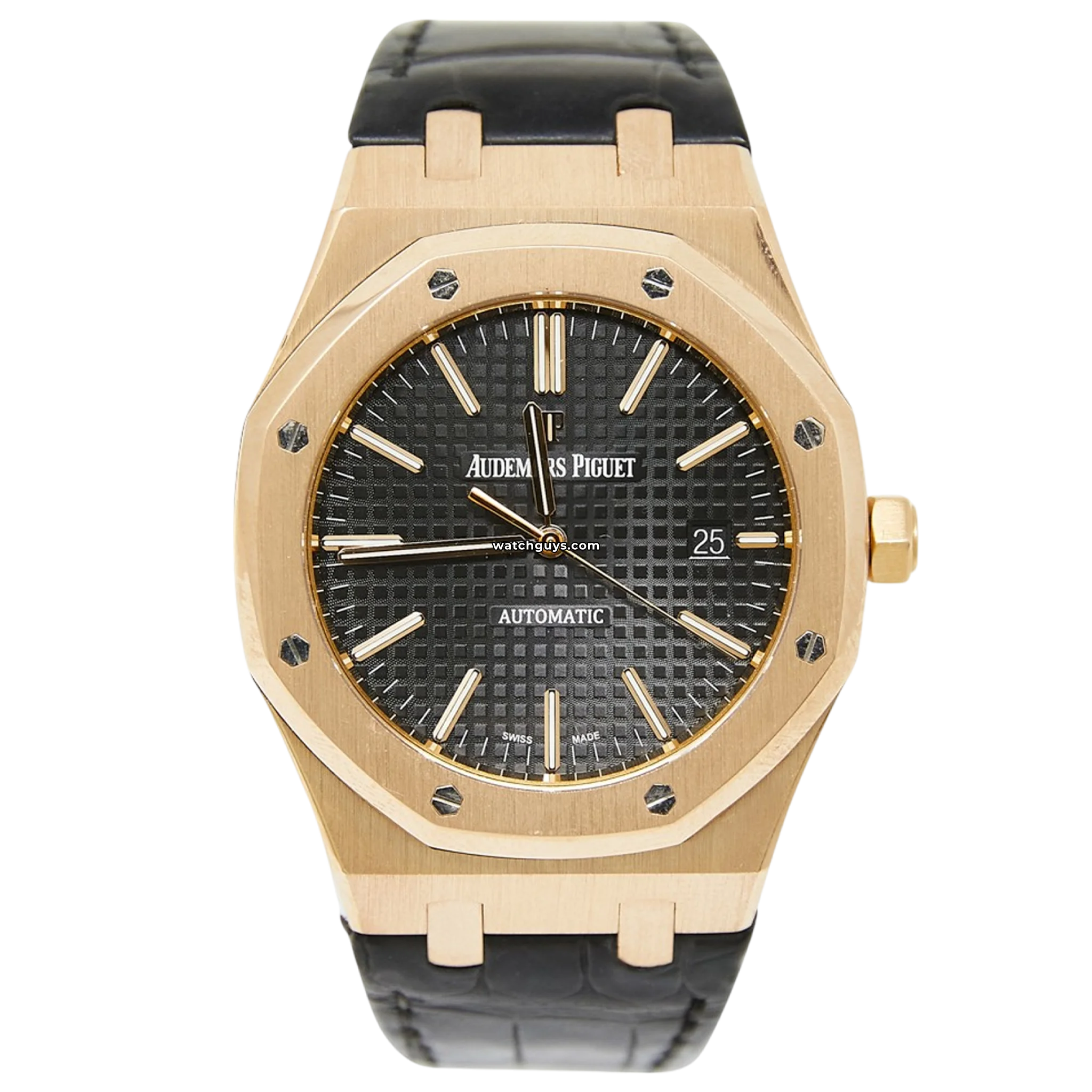 Audemars Piguet Royal Oak 15400OR.OO.1220OR.01 Luxury Men's Watch - 18K Rose Gold Automatic for Business & Formal Occasions
