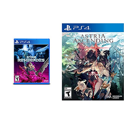 Star Renegades - Action RPG for PlayStation 4 | Sci-Fi Adventure Game & Astria Ascending - JRPG for PlayStation 4 | Fantasy Role-Playing Game - Perfect for Solo Gamers and RPG Fans
