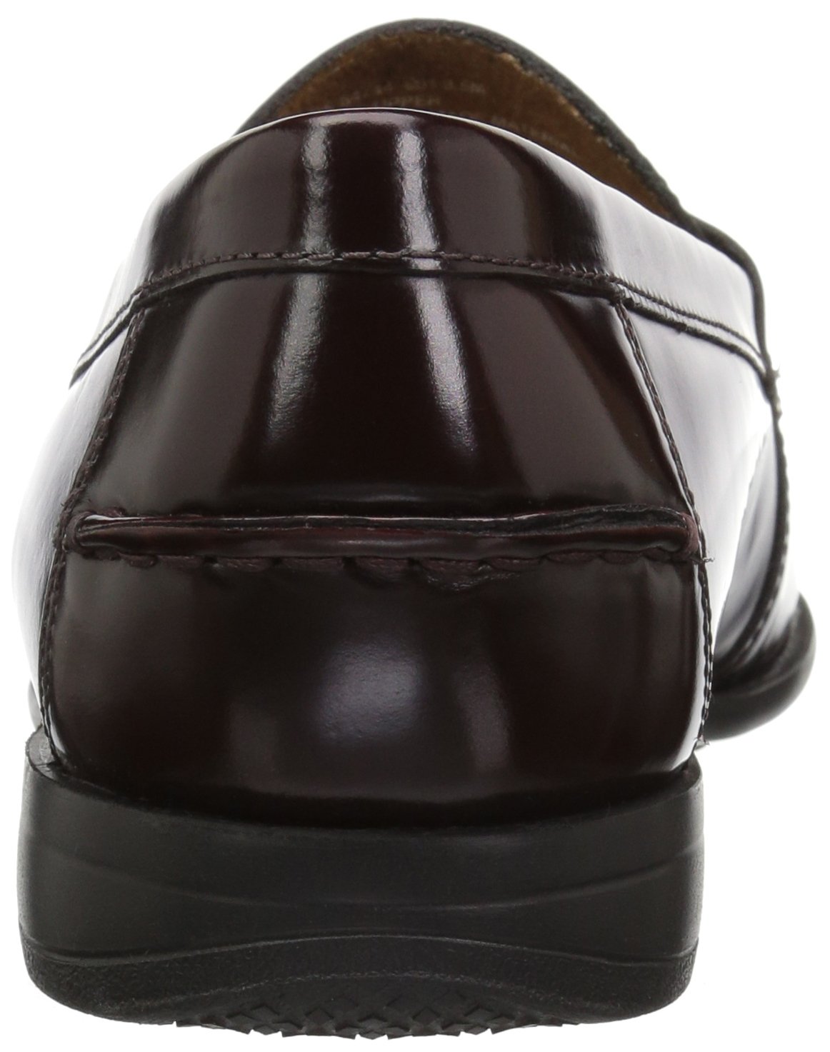 Nunn Bush Men's Drexel Penny Loafers with Kore Comfort Technology - Burgundy, Size 9 US - Comfortable Slip-On Shoes for Work, Casual & Dress Occasions