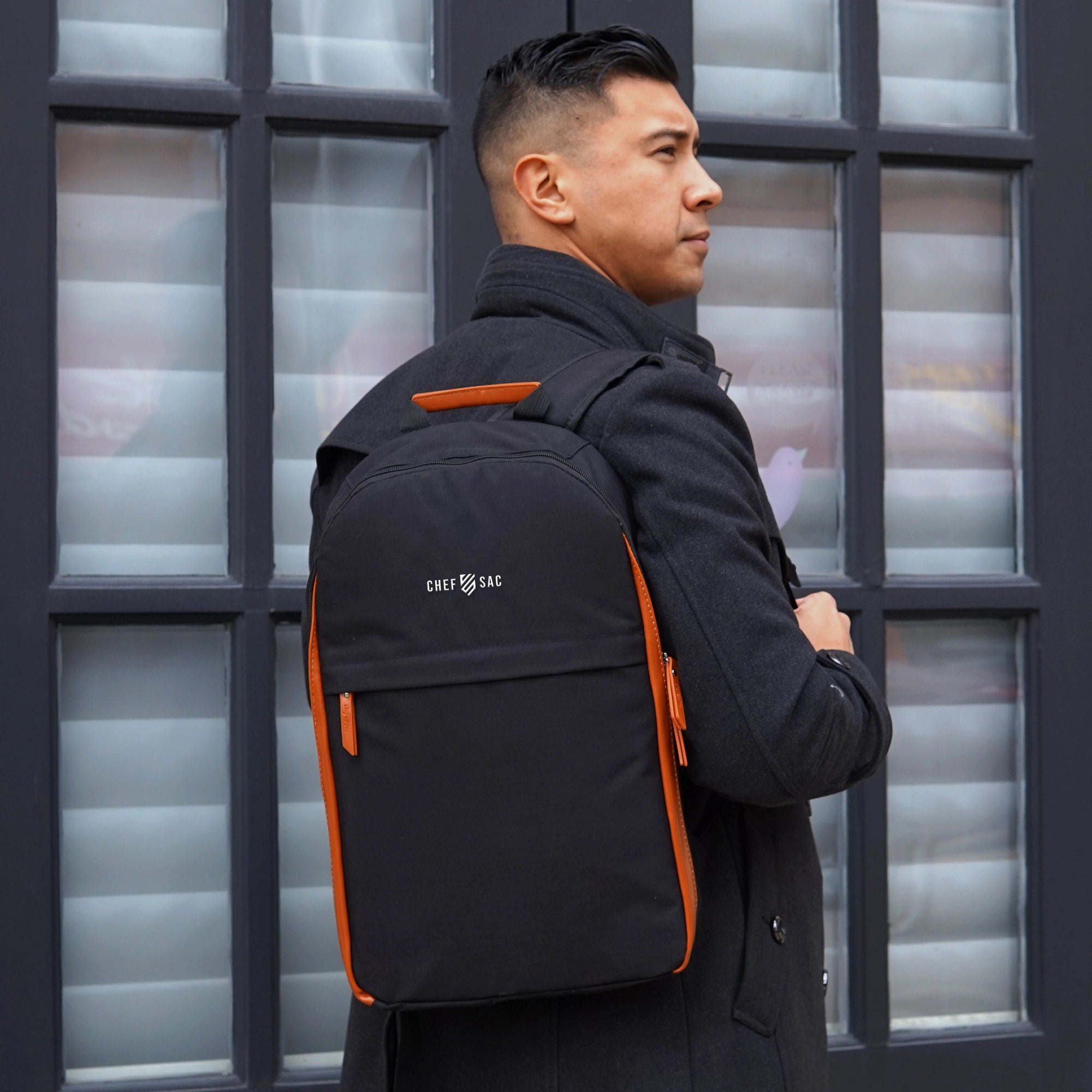 Premium Magnetic Chef Knife Backpack - Professional Kitchen Knife Storage with Strong Magnets for Secure Hold - Perfect for Chefs, Camping, Travel & Outdoor Cooking
