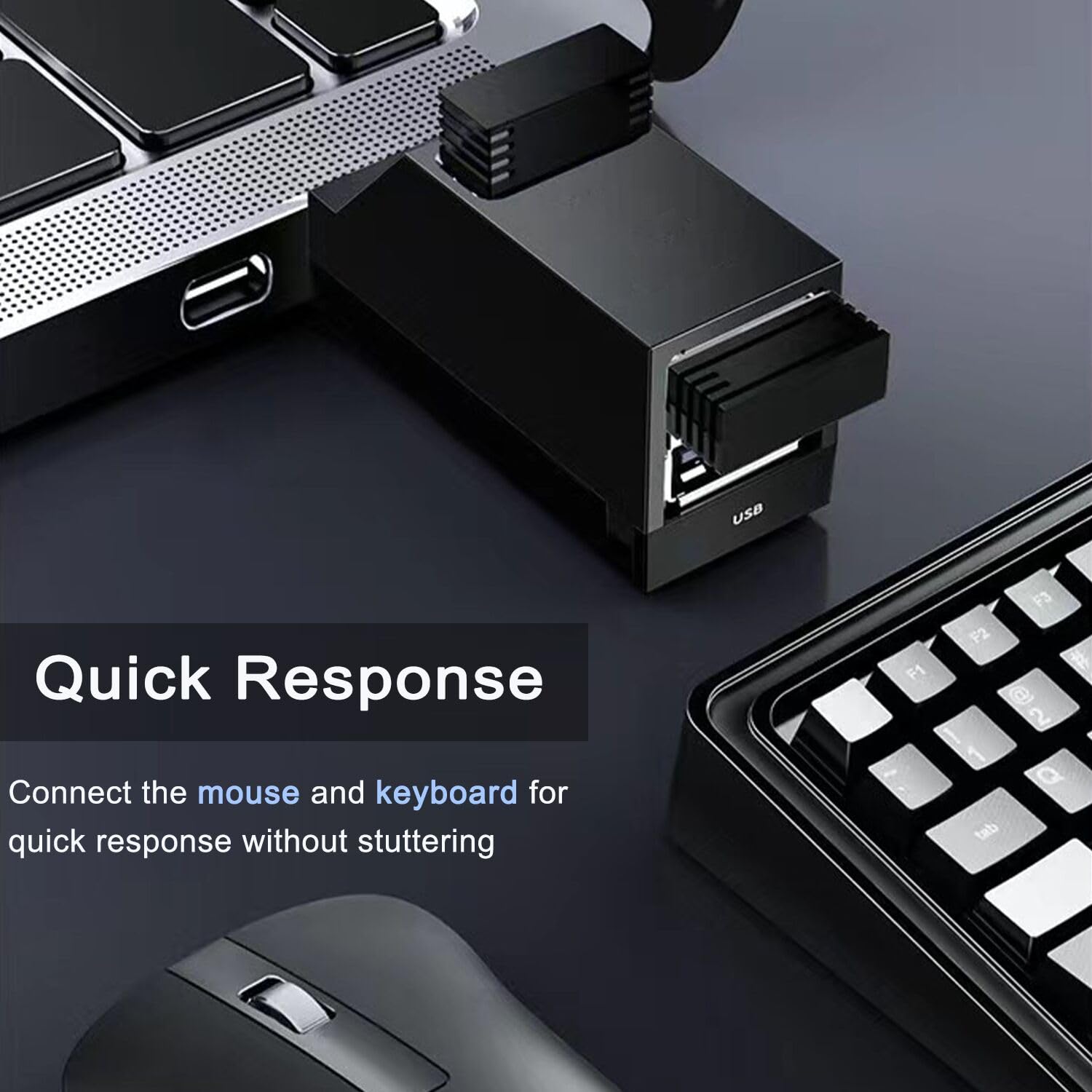 VIENON 3-Port USB 3.0 Hub - High Speed Portable USB Splitter for Laptop, MacBook, iMac, PC - Perfect for Home Office, Travel & Car Charging Station
