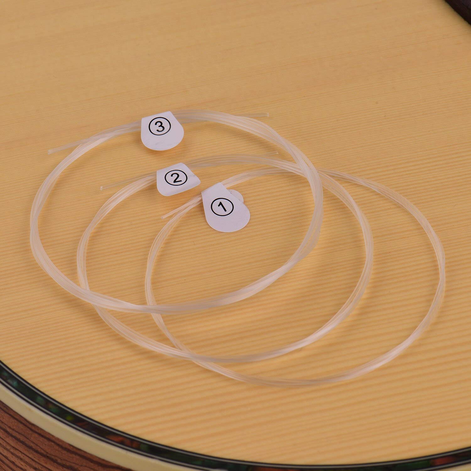Classical Guitar Strings DPA-70 - Silver Wound Nylon Strings Normal Light Tension (6-Pack) | Anti-Rust & Durable | Perfect for Beginners, Professionals & Live Performances