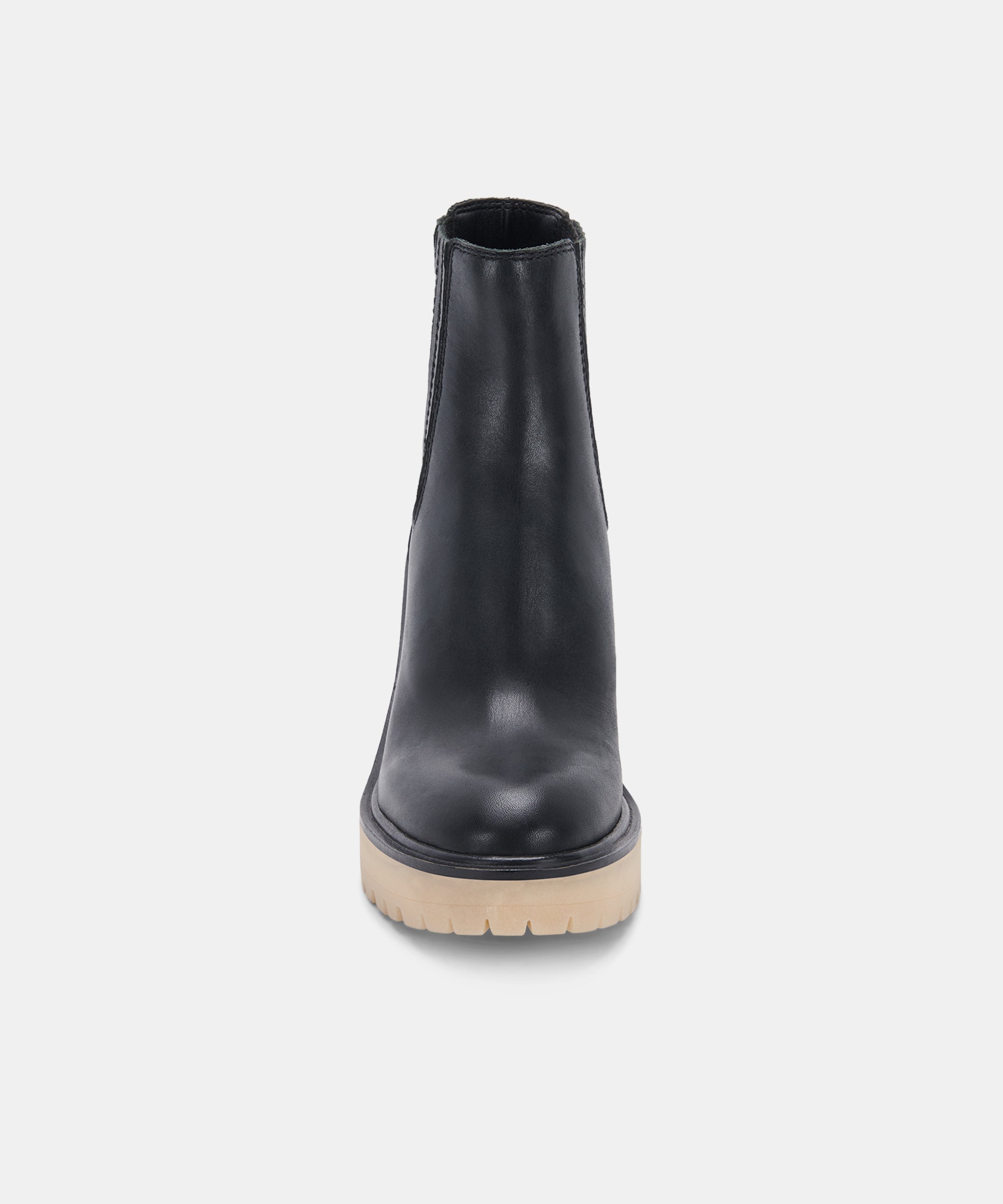 **Re:vita CASTER H2O Black Leather Booties for Women - Waterproof & Stylish Ankle Boots for Outdoor Adventures, Rainy Days & Casual Wear**