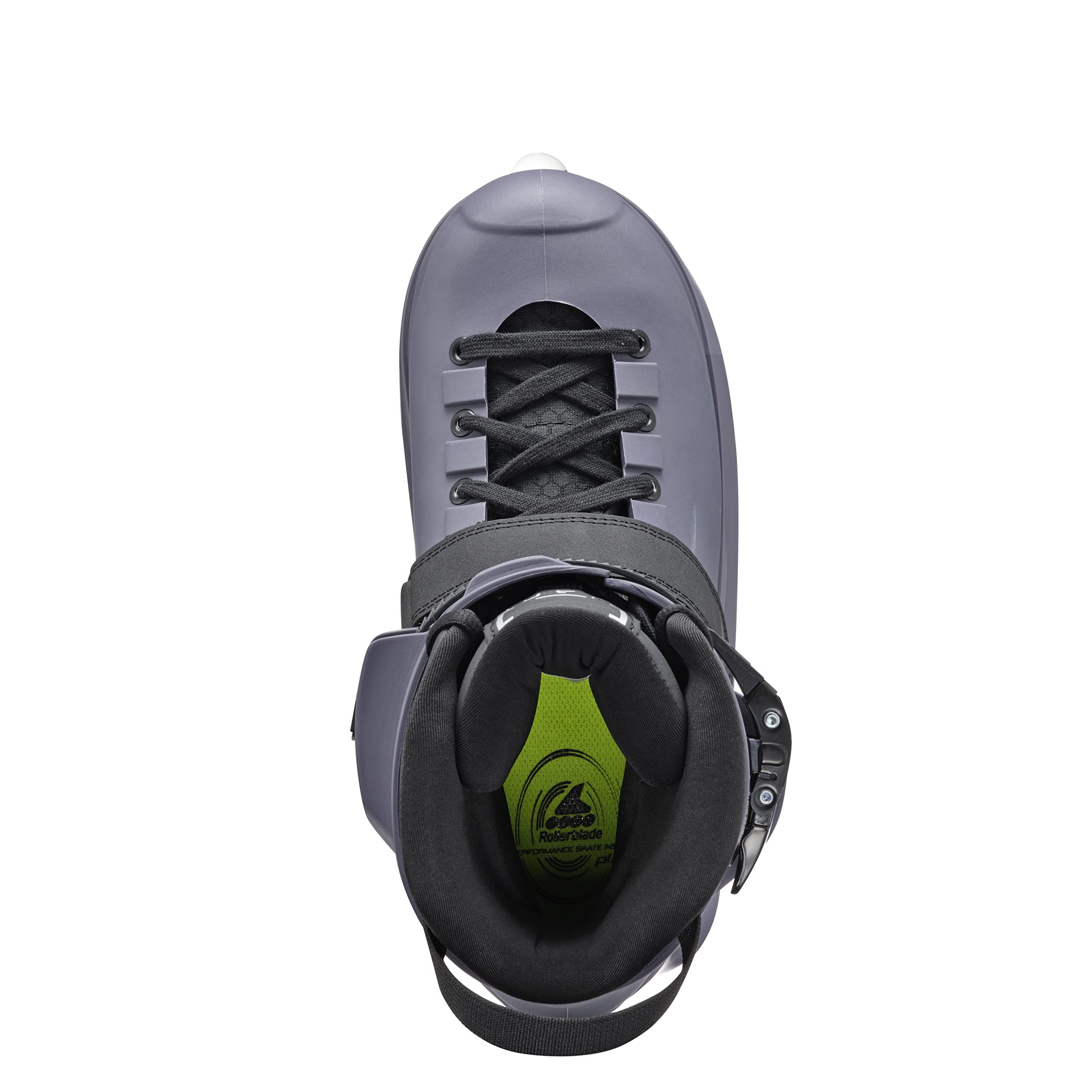 Rollerblade Blank Team Unisex Adult Fitness Inline Skates - Gray Urban Performance Skates for Men & Women - Perfect for Outdoor Exercise, Commuting & Recreational Skating