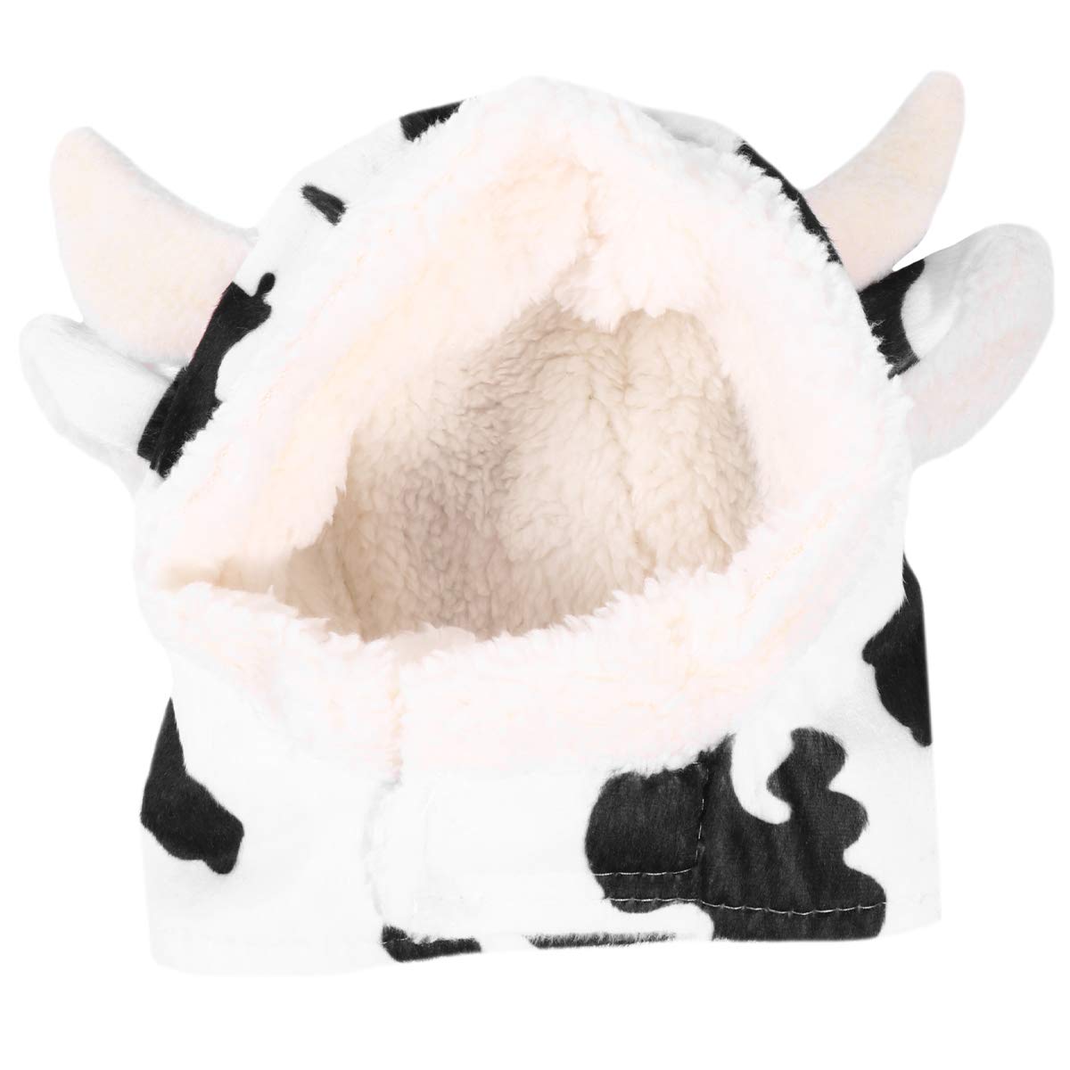 1PC Plush Cow Costume for Dogs - Cute Pet Cow Outfit for Halloween, Christmas & Cosplay Parties - Soft & Comfortable Dog Clothes for Small & Medium Breeds - Perfect for Pet Photo Shoots & Dress-Up Fun