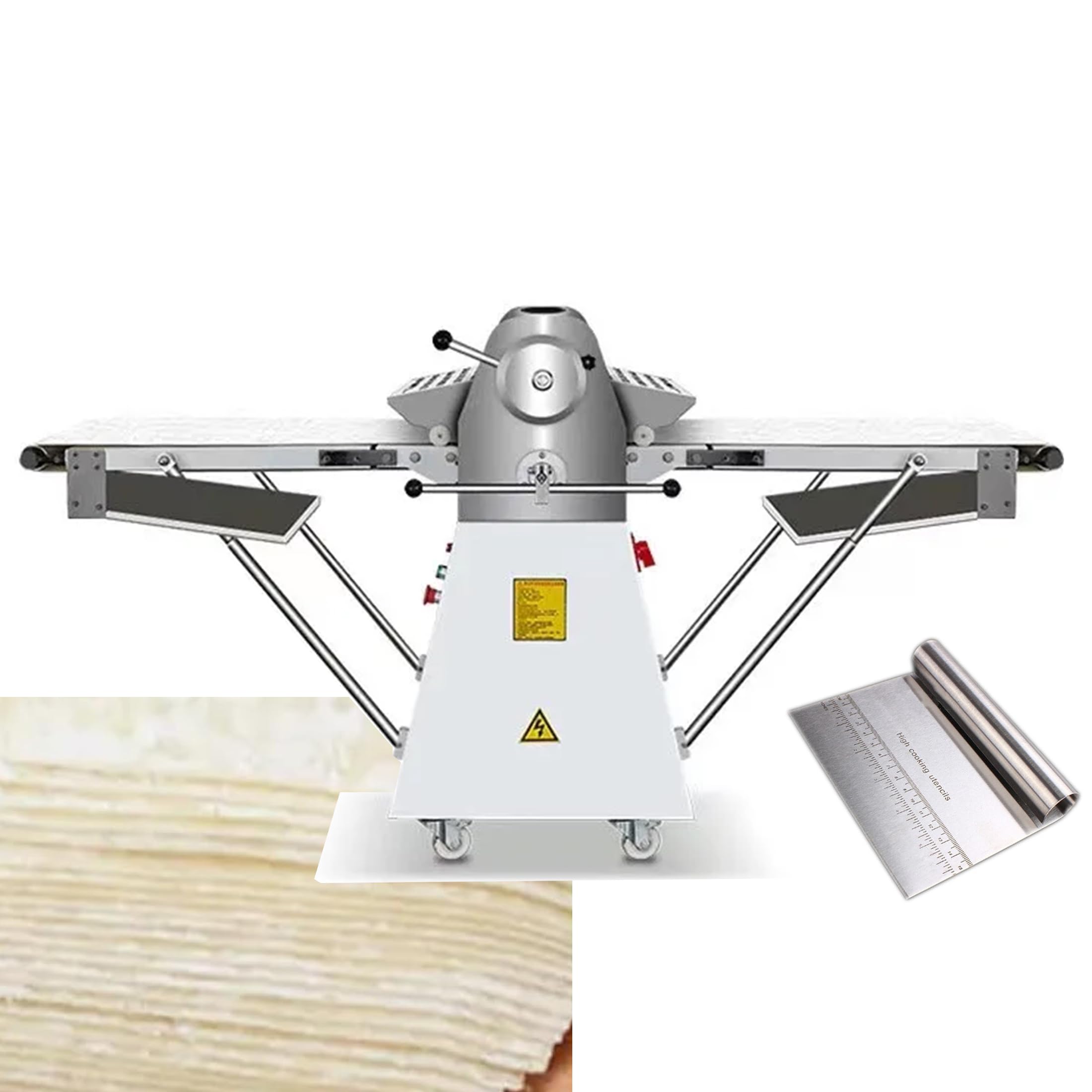 INTSUPERMAI Commercial Dough Sheeter Machine - 88.59