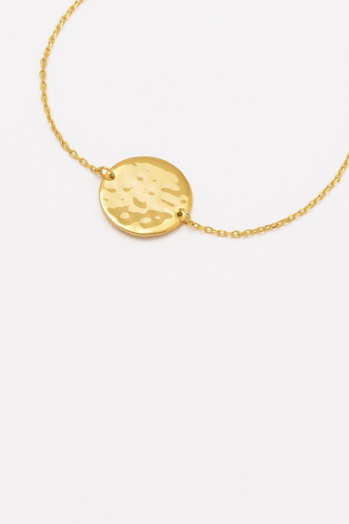 Handmade Hammered Disc Bracelet for Women - Boho Chic Jewelry for Everyday Wear & Layering - Perfect for Casual Outfits, Office & Special Occasions