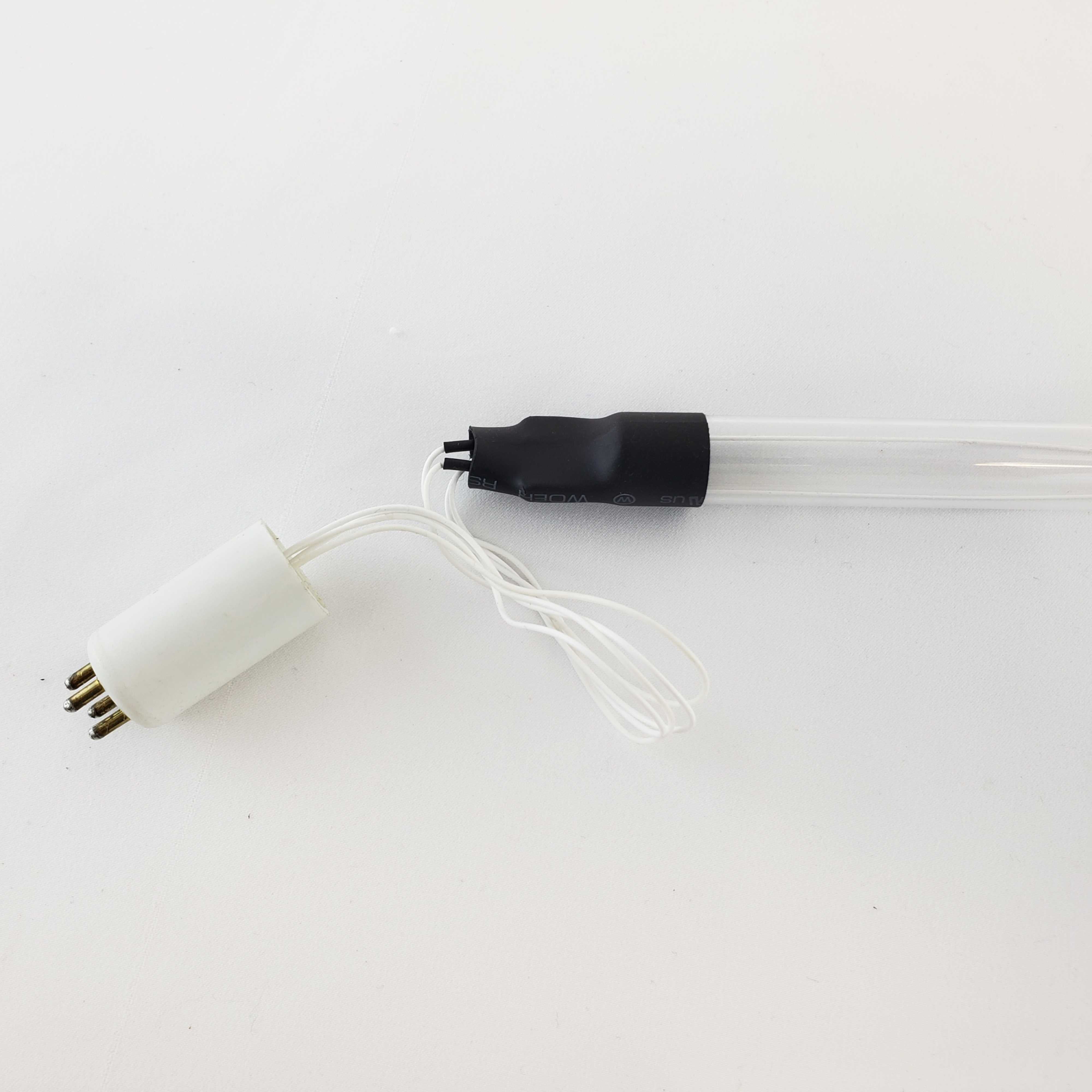 55W Amalgam Germicidal UV Quartz Bulb - 3 or 5 Inch Diameter for Water Purification, Air Sterilization & Surface Disinfection