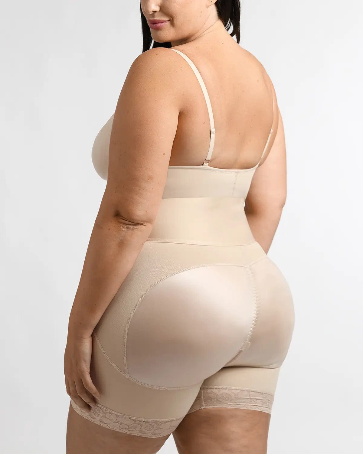 AirSlim® Elastic Waist Shaping Bodysuit for Women - Tummy Control Slimming Body Shaper - Perfect for Workout, Office & Special Occasions