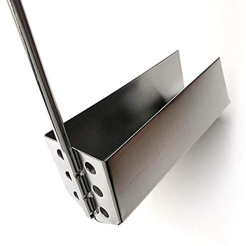 V-Shaped Deep Fryer Strainer Scoop - Professional Skimmer Spoon for Frying Food, Oil & Crumbs Removal - Ideal for Restaurants, Hotels & Home Kitchens - Perfect for Frying Chicken, Fish, Donuts & More by FryOilSaver Co.