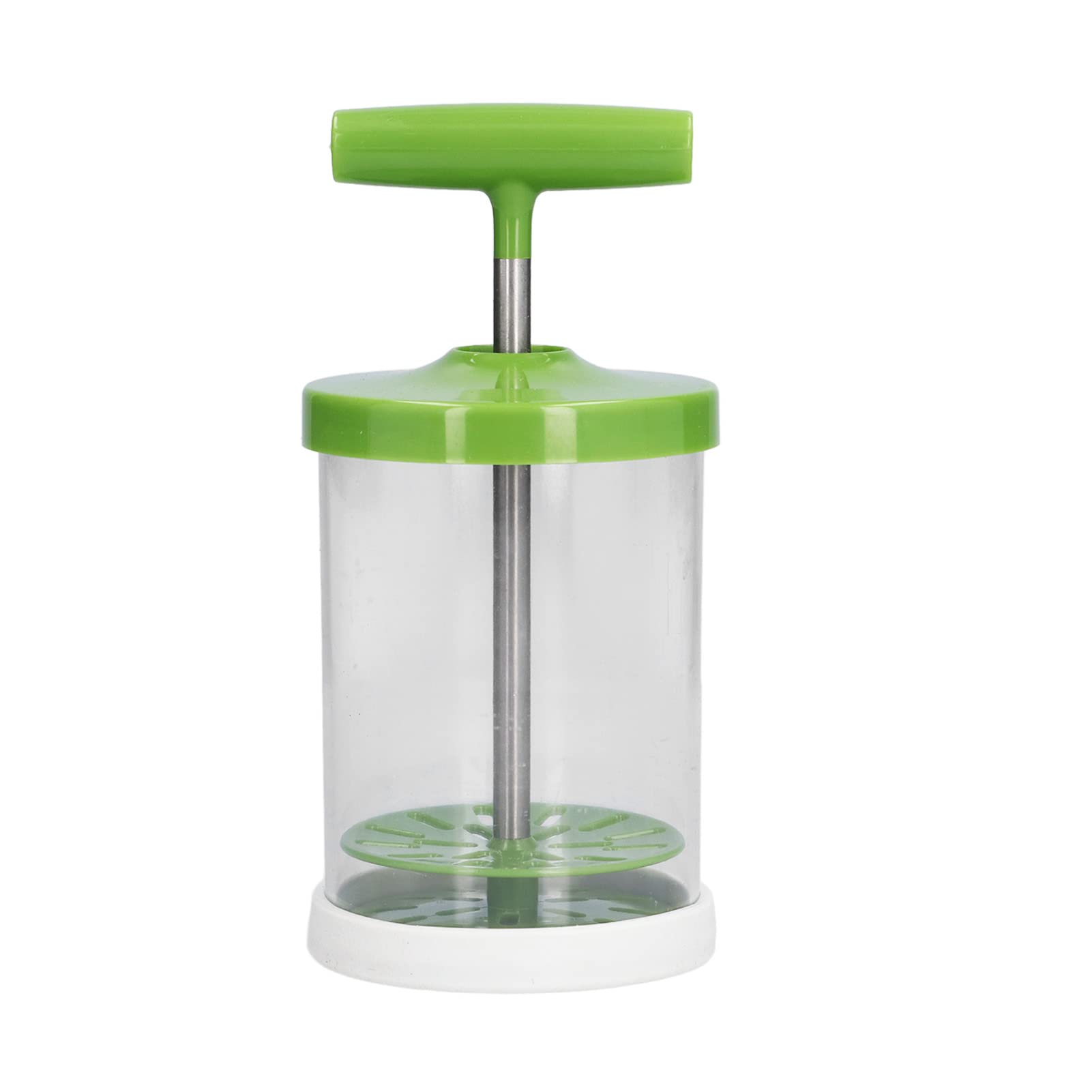 Premium Manual Milk Frother - Hand Pump Frother for Lattes & Cappuccinos - Durable & Leak-Proof Design - Perfect for Home Kitchens, Coffee Shops & Bakeries - Create Cafe-Quality Foam for Hot/Cold Drinks, Desserts & Baking
