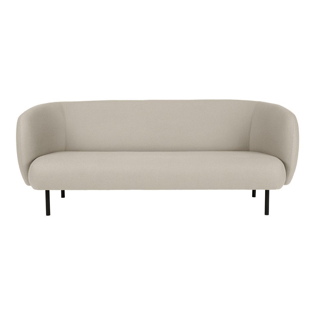 Premium 3-Seater Cape Sofa - Modern Living Room Furniture for Home & Office - Comfortable Couch for Relaxing, Entertaining & Small Spaces