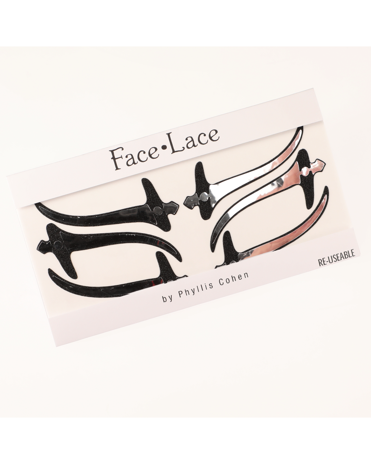 Buy Scytheline Face Lace by Phyllis Cohen - Premium False Eyelash Appliques for Dramatic Eye Makeup | Perfect for Halloween, Cosplay & Special Events
